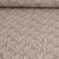 Preview: Musselin Double Gauze Zweige mit Blättern beige weiß